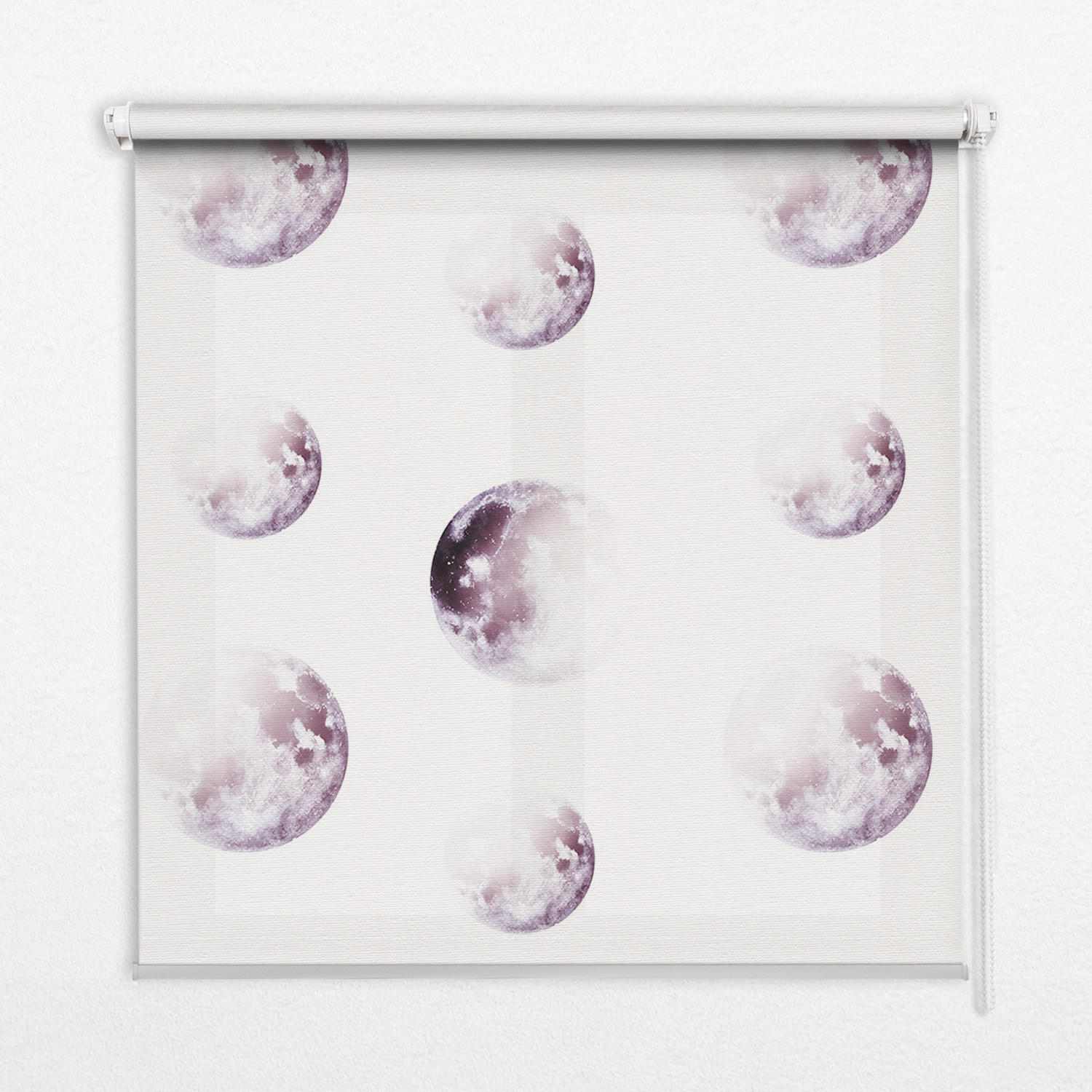 TULUP VNITŘNÍ roleta - okenní roleta - roleta - 100x180 cm - Šedé planety
