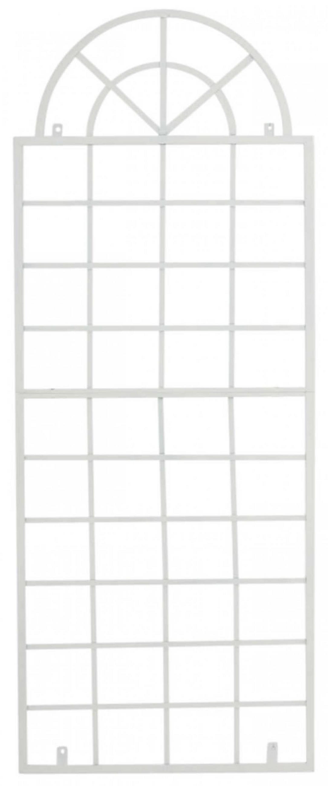 RANKGITTER 2er Set Metall weiß - Weiß, Metall (70/180/1cm) - CLP