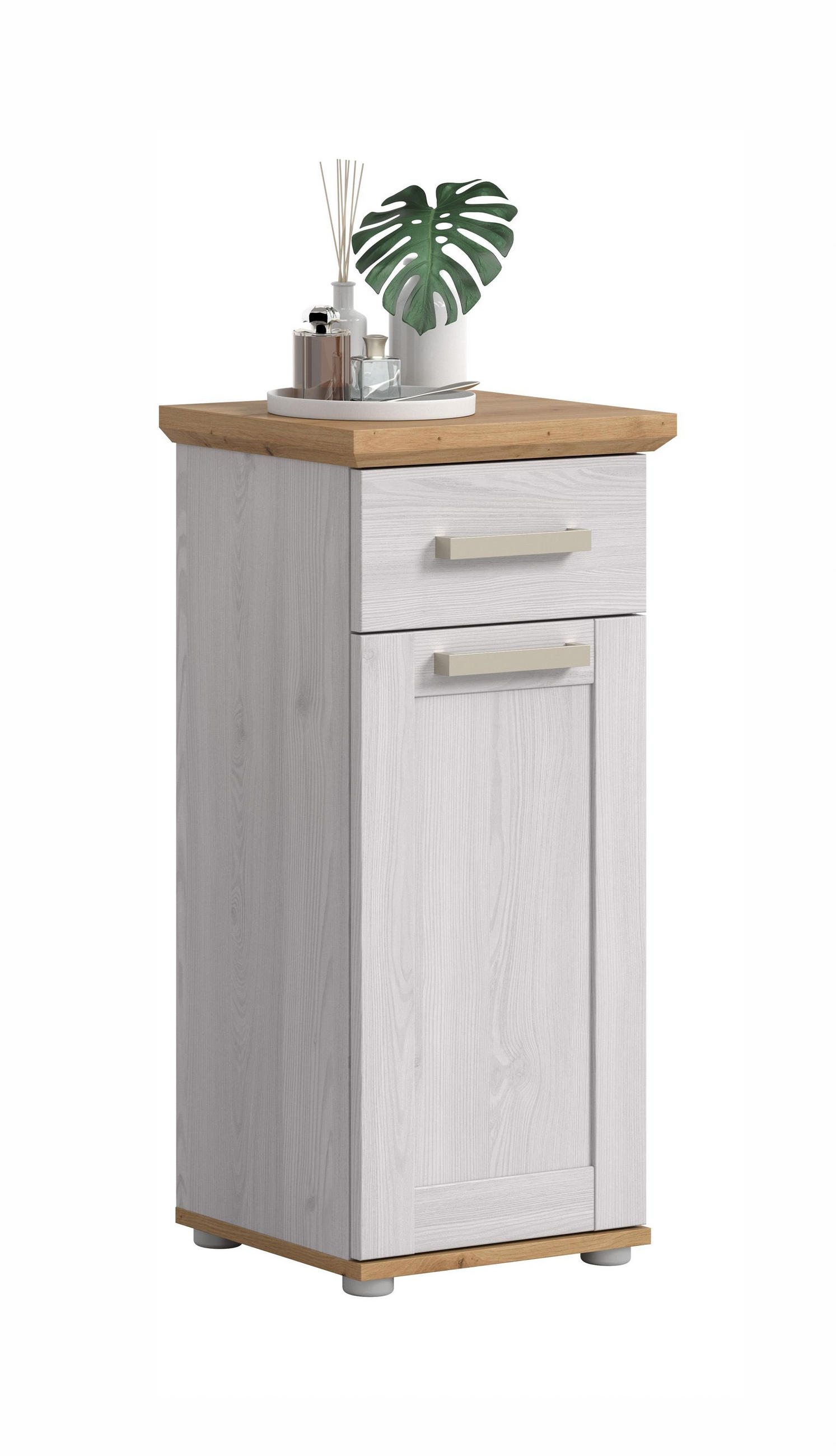 STANDSCHRANK VERONA (B/H/T: ca. 39/85/34 cm) in Sibiu Lärche Nachbildung/Sibiu Lärche Nachbildung - Lärchefarben, Holzwerkstoff (39/85/34cm)