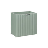 SKŘÍŇKA POD UMYVADLO 60cm Jade Zelená - zelená barva, kompozitní dřevo (60/57/39cm) - Petits-meubles