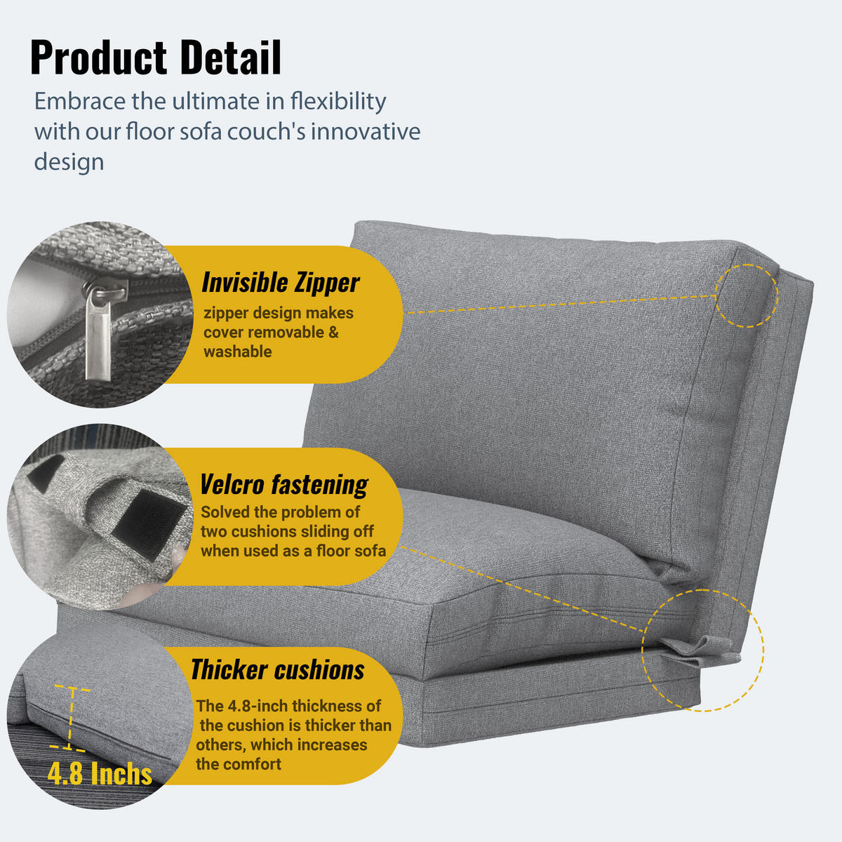 SITZSACK-SCHLAFSOFA grau - Grau, Textil (100/12/280cm) - Vercart