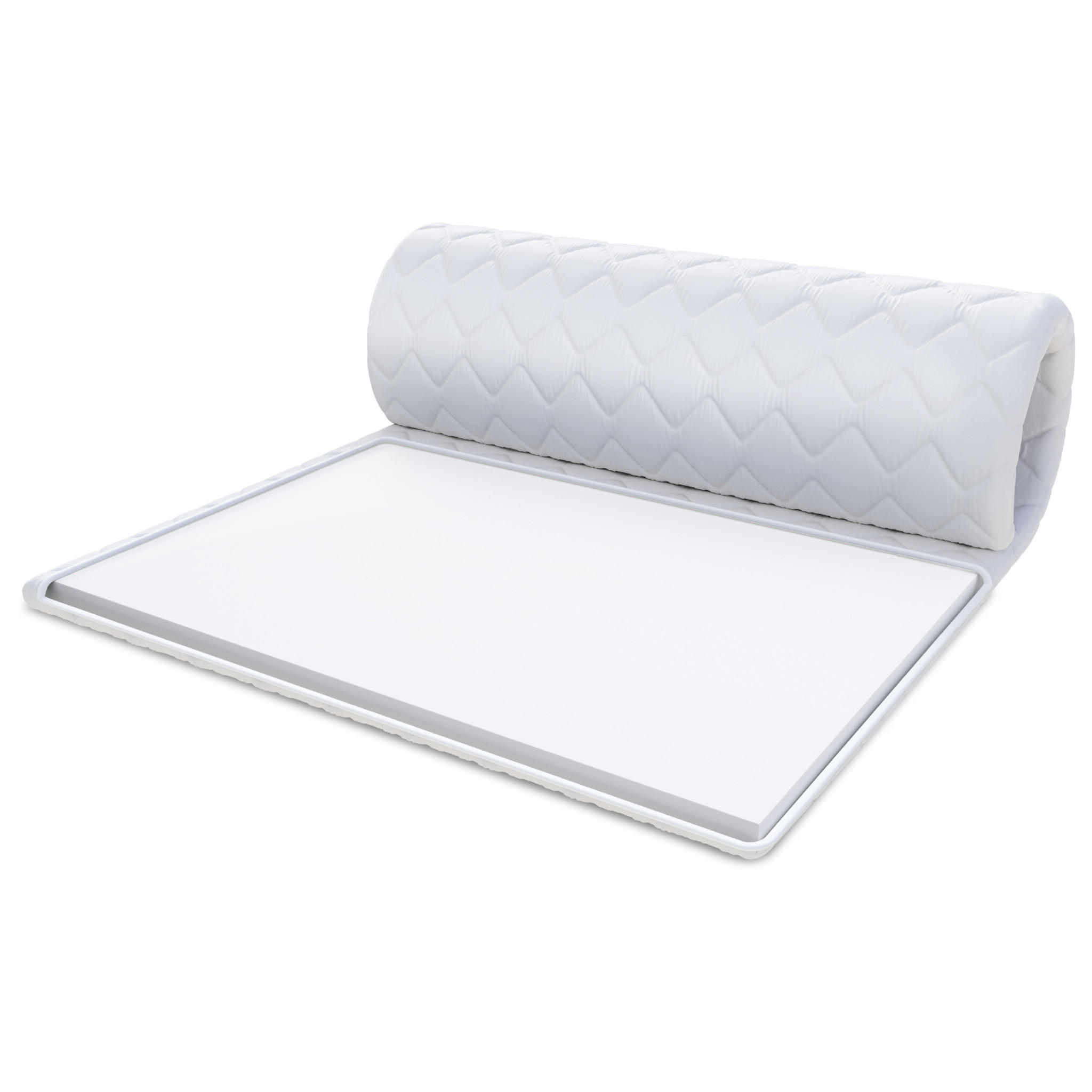 TOPPER Kaltschaum 5 - Weiß, Textil (90/200cm) - FDM