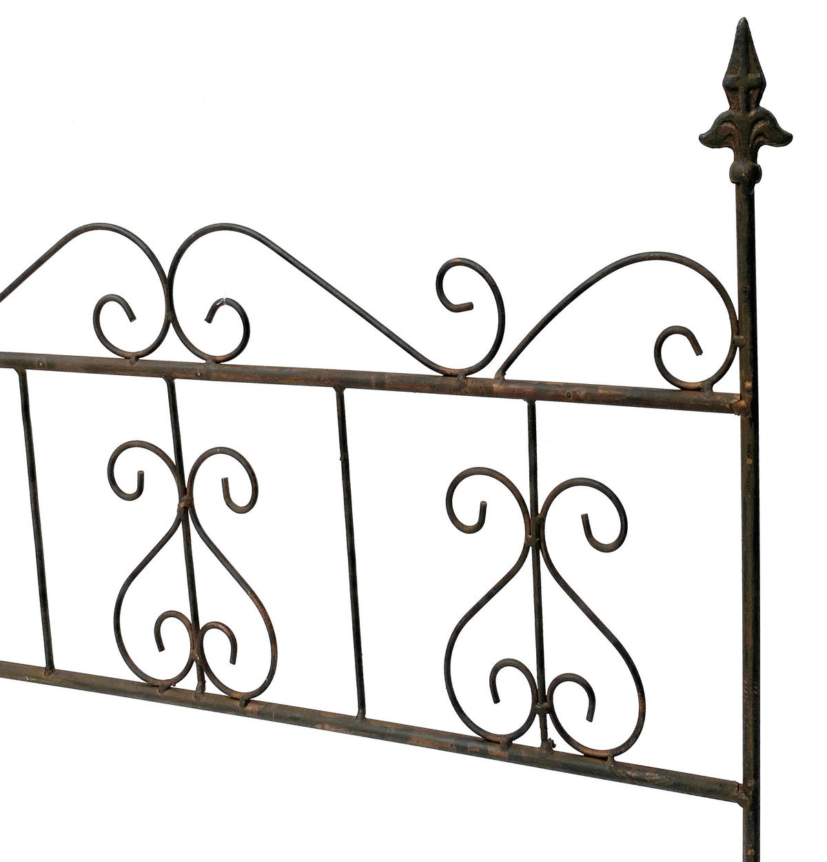 RANKHILFE Freistehend Metall Braun 60 cm 96016 - Braun, Metall (60/50/8cm) - DanDiBo