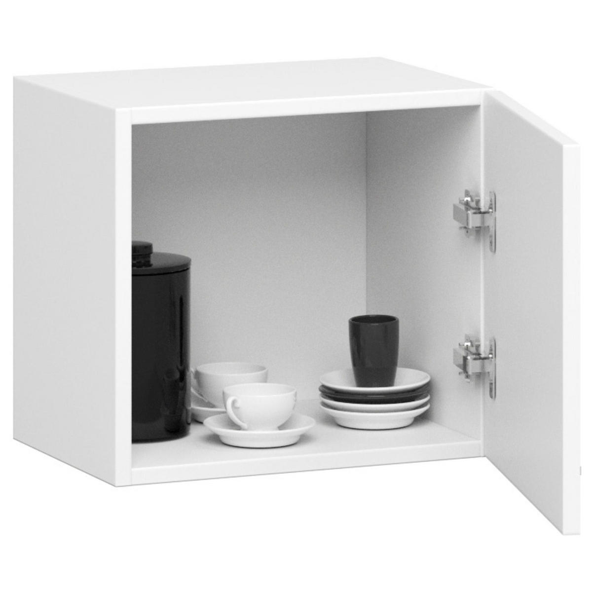 HÄNGESCHRANK Weiß 29/40/30 - Weiß, Holzwerkstoff (40/29/30cm) - RAUMHIRSCH FURNITURE