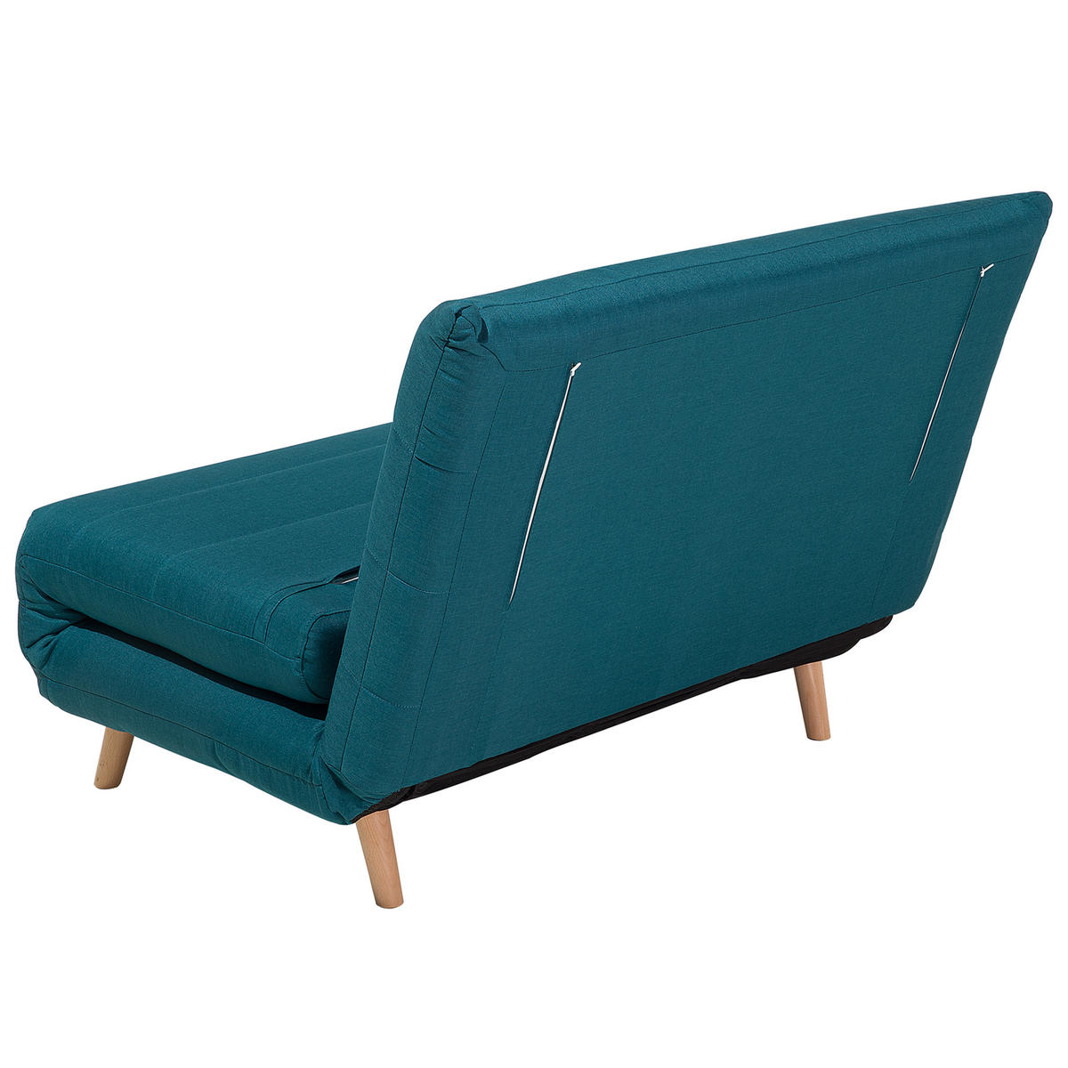 1-SITZER-SCHLAFSOFA Polyester Blau Setten - Hellblau, Textil (104/82/190cm) - Beliani