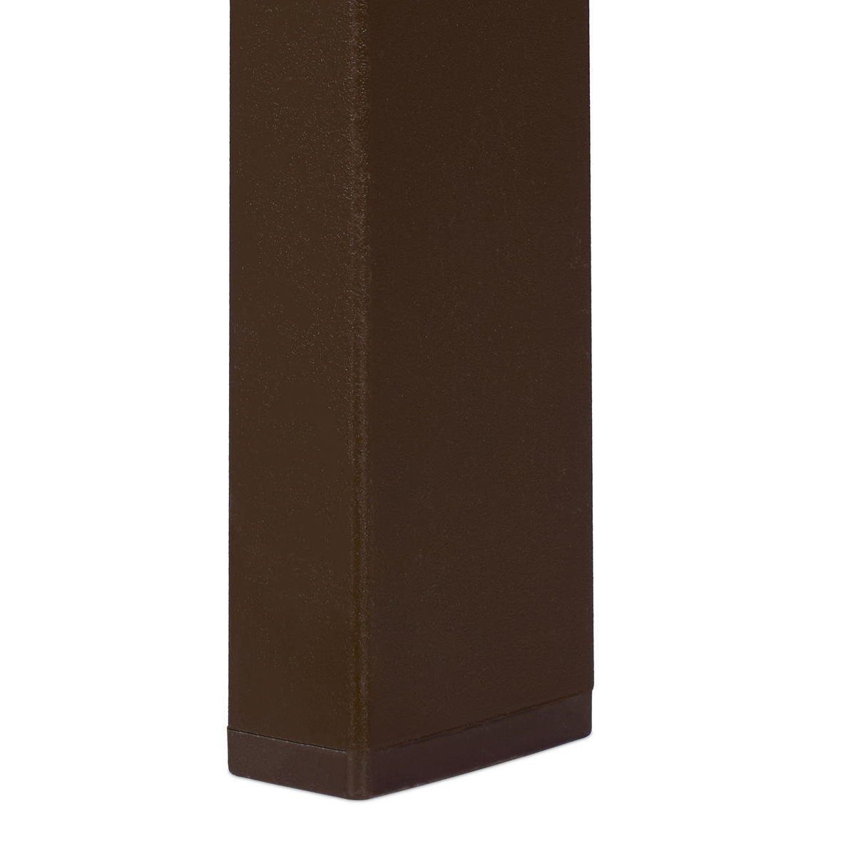 BALKON-BEISTELLTISCH - Braun, Kunststoff/Metall (48/52/39cm) - Relaxdays