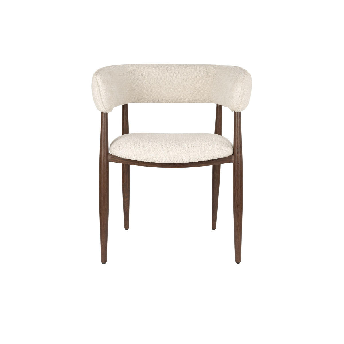 ESSZIMMERSTÜHLE Stanley - 2 er Set - Beige/Braun, Holz (61/78/48.5cm) - Housecraft Living