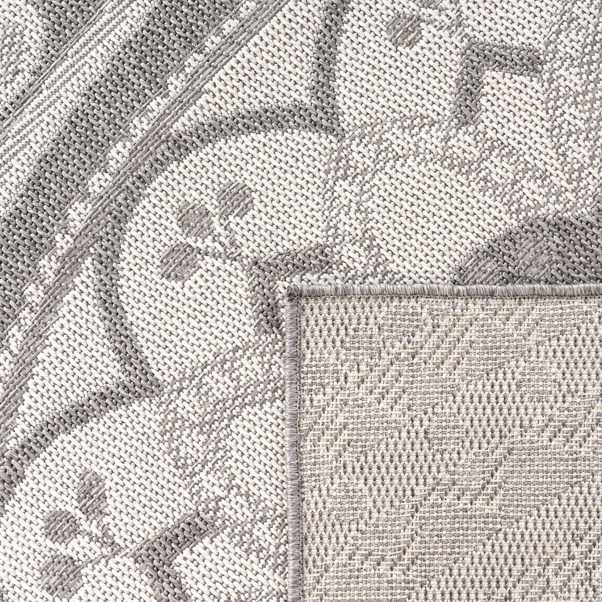 OUTDOORTEPPICH 200/280 cm Brescia 471 - Grau, Textil (200/280cm) - Paco Home