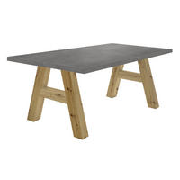 ESSTISCH ausziehbar Elia 1 160 x 90 x 75 Esszimmertisch Asteiche/Graphit - Grau, Holz (160/90/75cm) - 58aufmkessel