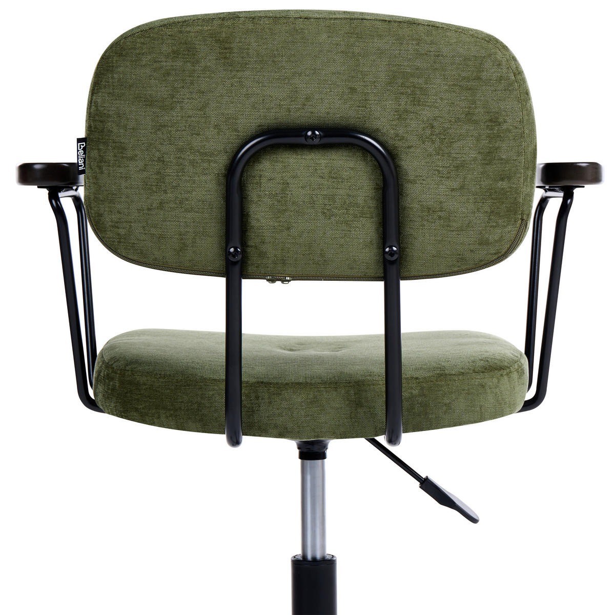 KANCELÁŘSKÁ ŽIDLE Látka Zelená Algerita - zelená barva, textil (62/77/62cm) - Beliani
