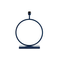 LAMPENFUSS Liva Blau Ø40/53 cm - Blau, Metall (40/12.5/48cm) - Light & Living