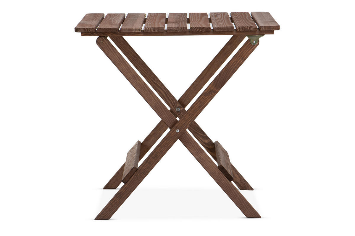BALKONMÖBEL MELES für 2 Personen, braun - Braun, Holz - KONSIMO®