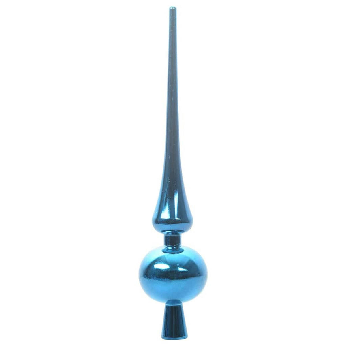 WEIHNACHTSKUGELSET 120 -teilig Blau Kunststoff - Blau, Kunststoff (6/27/6cm) - vidaXL