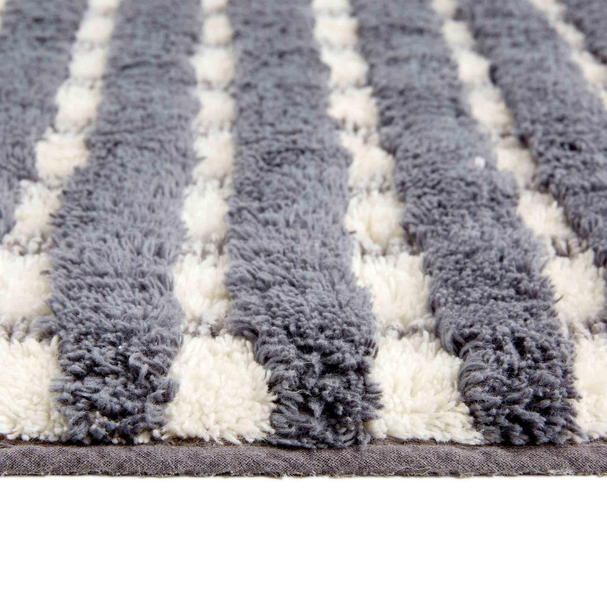 BADEMATTE BAHAMAS - Anthrazit, Textil (67/110cm) - Schöner Wohnen