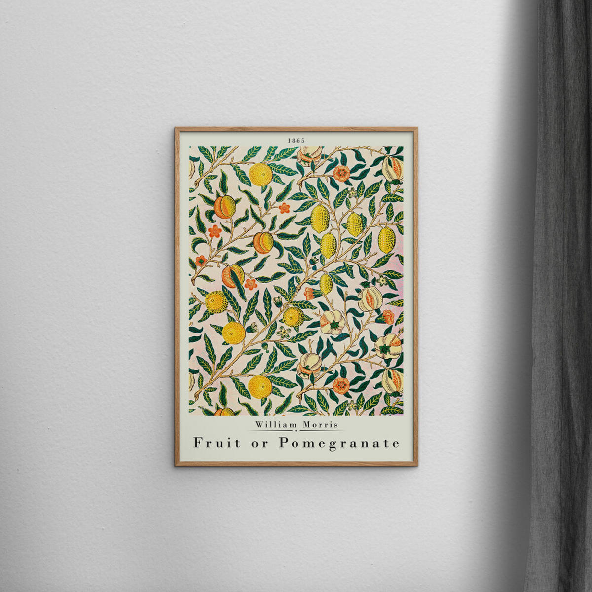 POSTER William Morris - Pomegranate - Multicolor, Papier (30/40/0.1cm) - Poster&Frame