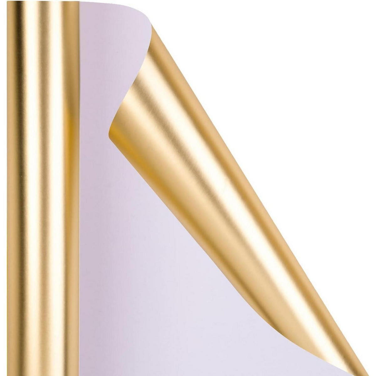 GESCHENKPAPIER Gold Matt 44 cm x 10 m - Goldfarben, Papier (4/44/4cm)