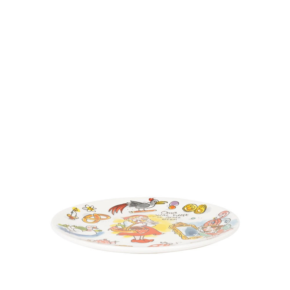 TELLER Efteling Rotkäppchen in Bunt - 18cm - Multicolor, Keramik (18/18/2cm) - Blond Amsterdam
