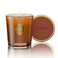 DUFTKERZE im Glas Espresso-Karamell 260g 55h Brenndauer - Braun, Glas (15.8cm)