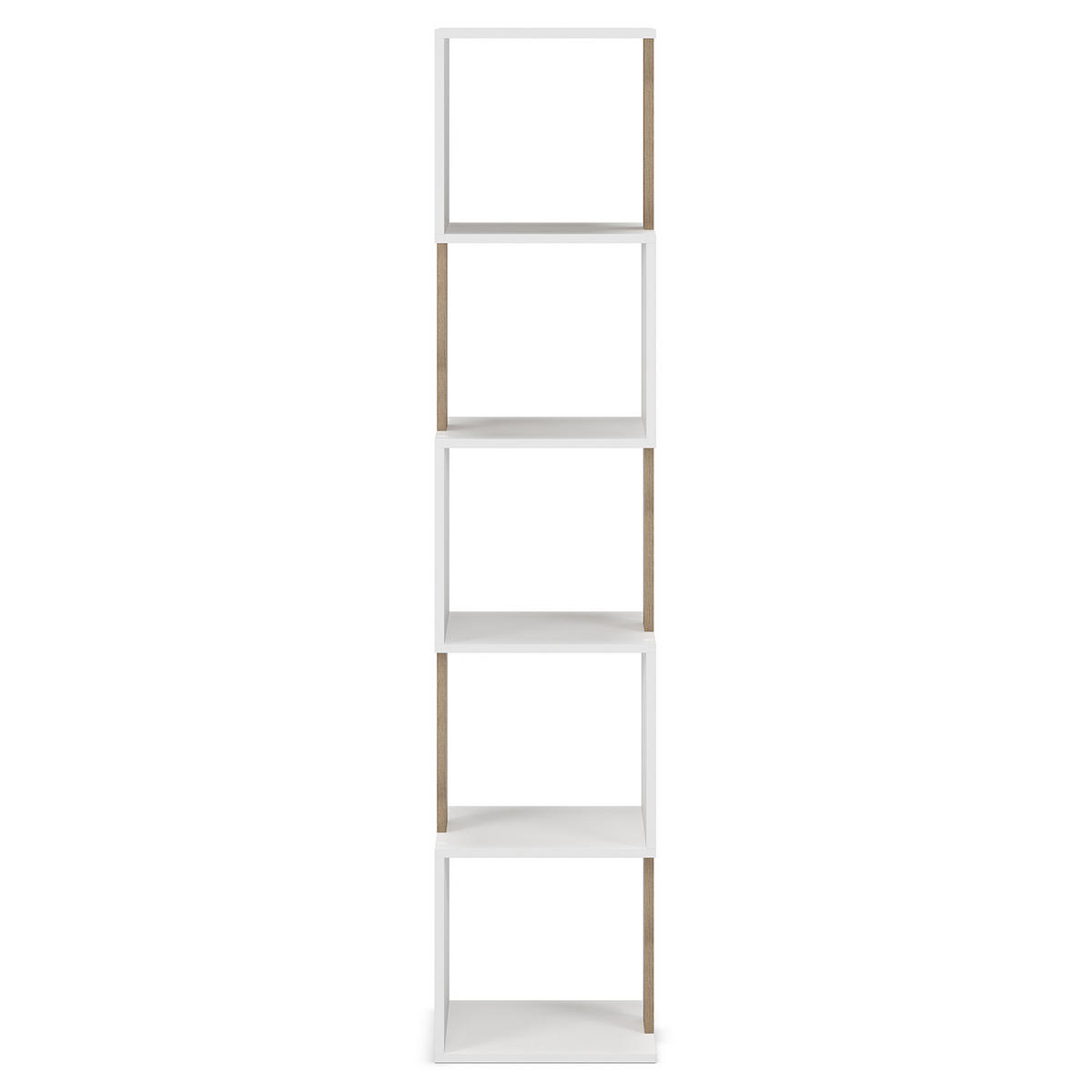 REGAL Maldivas 5 fächern weiß - Weiß, Holzwerkstoff (35/161/30cm) - VS Venta-stock