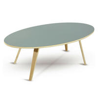 COUCHTISCH ARVIKA 120x50x40 cm, Holz, Grau - Grau, Holz (120/55/40cm) - dasmöbelwerk