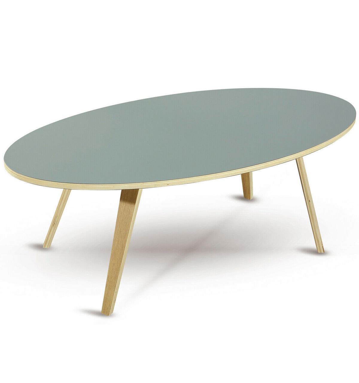 COUCHTISCH ARVIKA 120x50x40 cm, Holz, Grau - Grau, Holz (120/55/40cm) - dasmöbelwerk