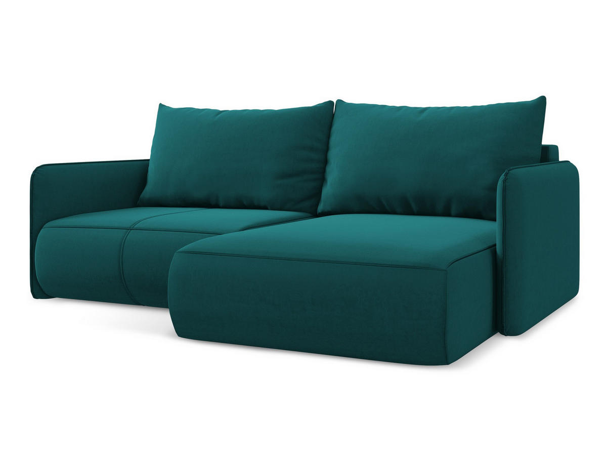 3-SITZER SOFA mit Schlaffunktion Chenille Stoff Beige - Beige/Schwarz, Kunststoff/Textil (216/86/105cm) - Makamii