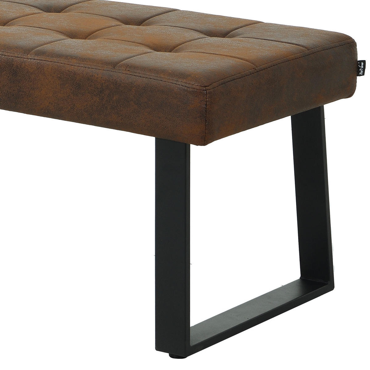 SITZBANK DOLCE - Braun, Metall (140/48/48cm) - B&D Home