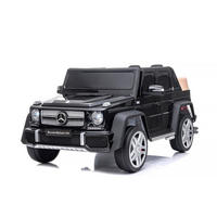 ELEKTROAUTO Maybach G650 black Fernbedienung Bluetooth Kofferraum - Schwarz, Kunststoff (110/62/52cm) - Chipolino