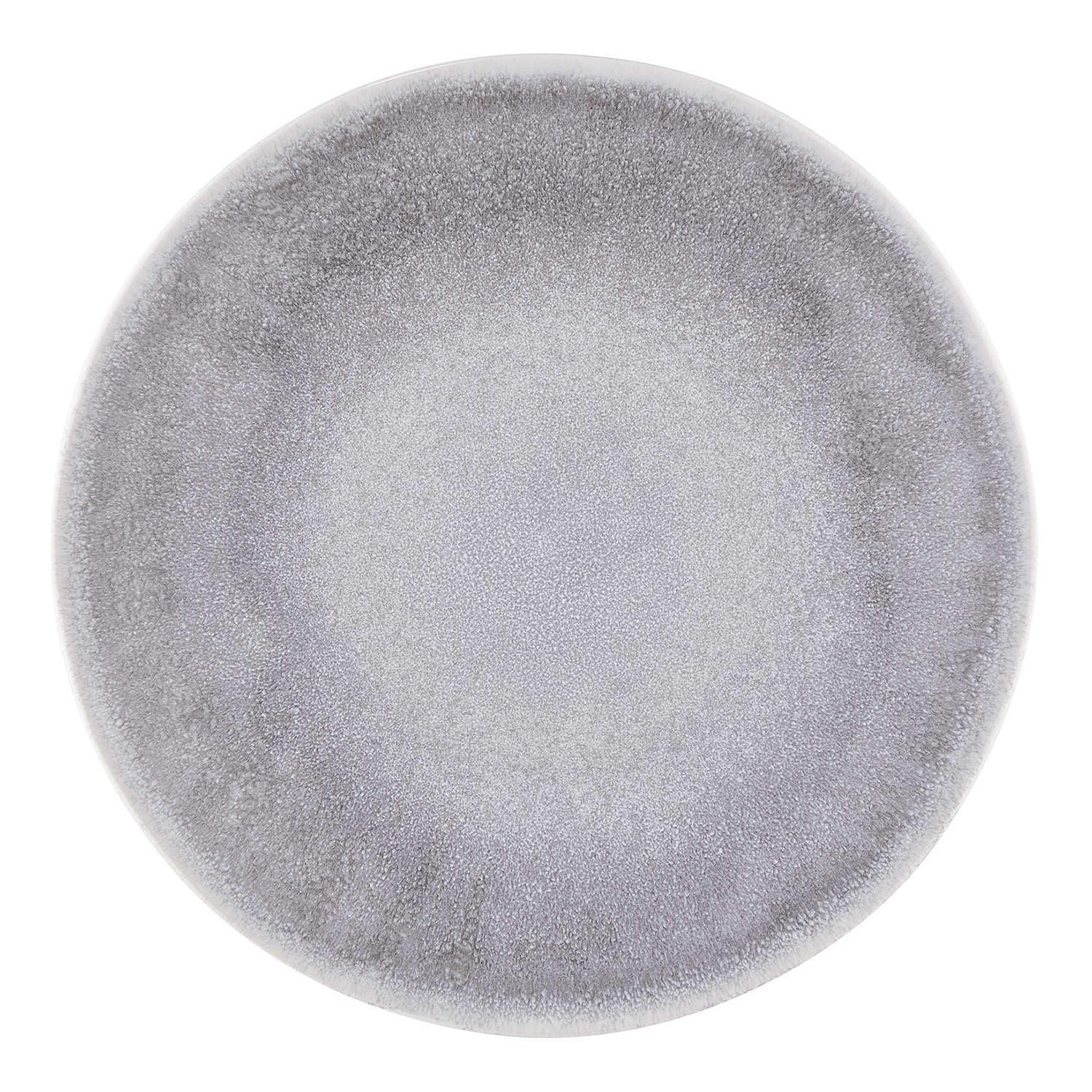 FRÜHSTÜCKSTELLER Atlantis - Weiß/Grau, Keramik (23/23/3cm) - Butlers