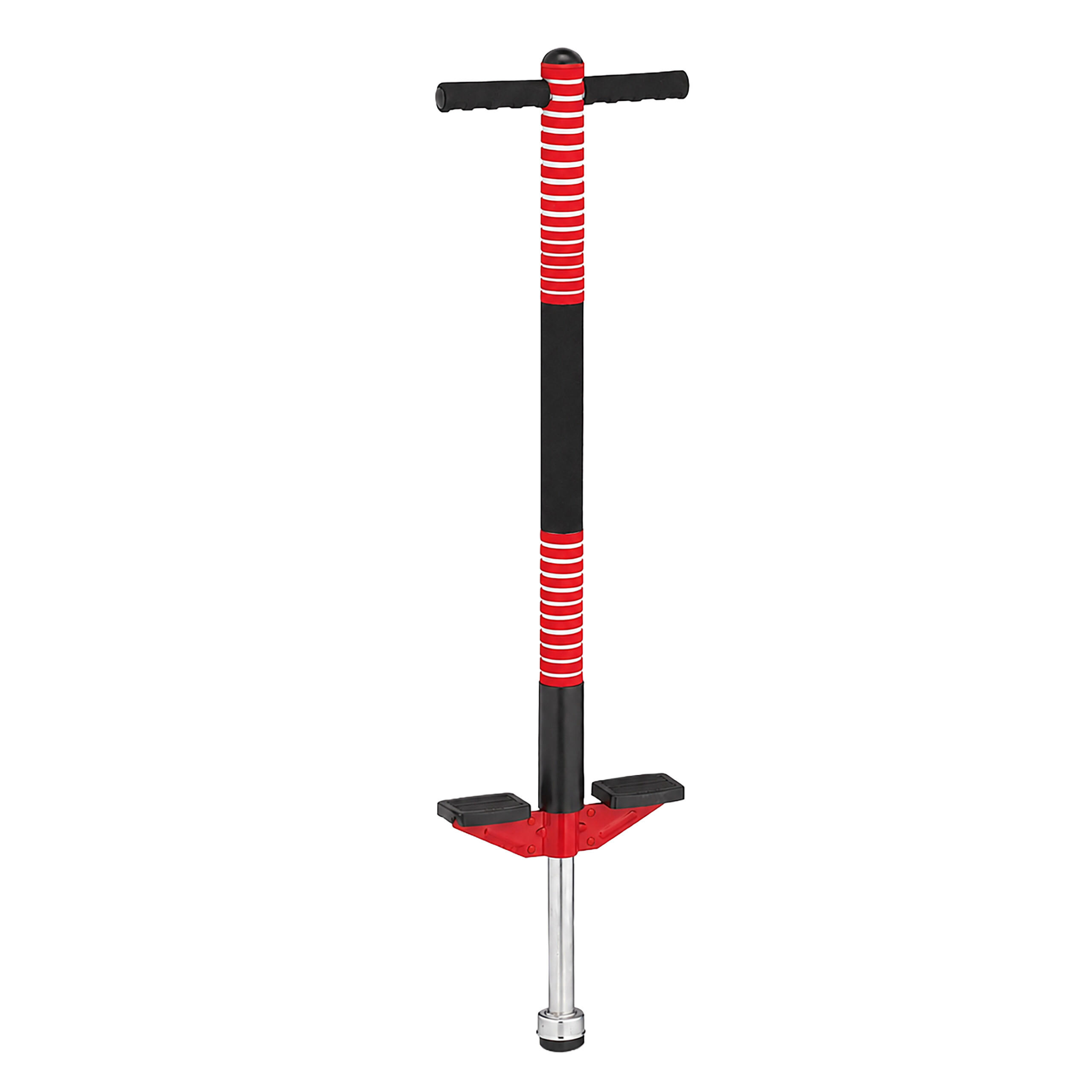 Relaxdays POGO-TYČ Červená nerezová ocel 15-35 kg