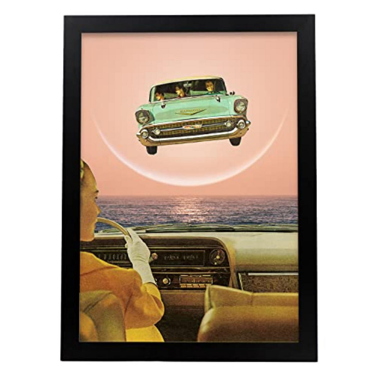 POSTER Collage Stil Kunst A3 Rahmenlos - Klar, Papier (29.7/5/42cm) - Nacnic