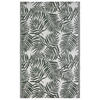 OUTDOORTEPPICH Kota 180/120 cm - Weiß/Grün, Kunststoff (180/120cm) - Beliani