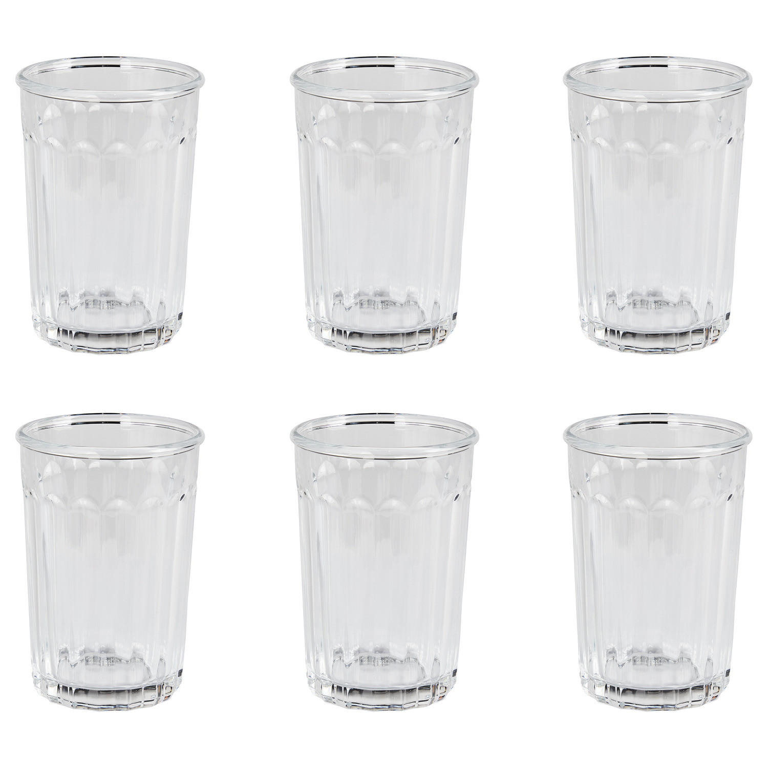 TRINKGLAS (6er-Set) Baretto 380ml - Transparent, Glas (0.5L) - Butlers