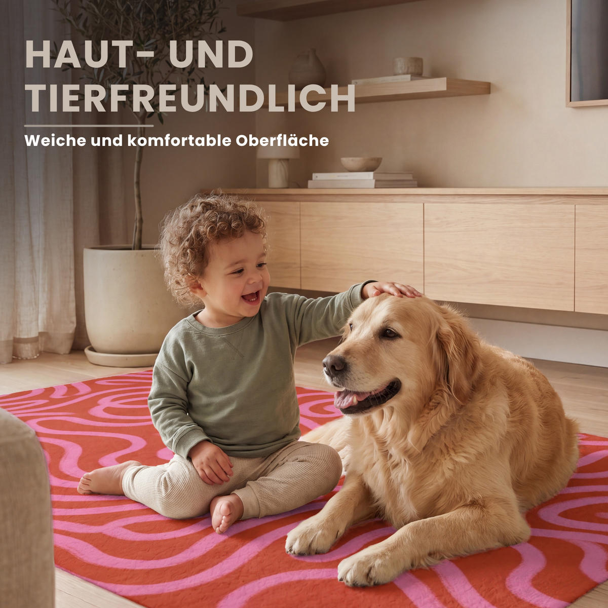 KOBERCE - Ružová - 150x90 cm - červená, textil/plast (150/0.4cm) - OnlyWow