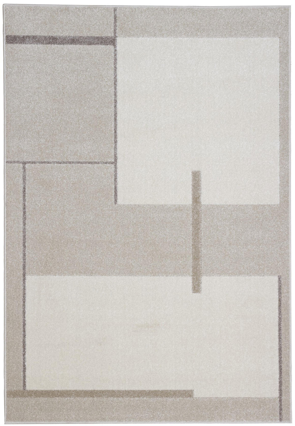 TEPPICH modern Wohn-/Schlafzimmer GRANATE Beige 120 x 170 cm - Beige, Textil (120/170cm) - Novatrend