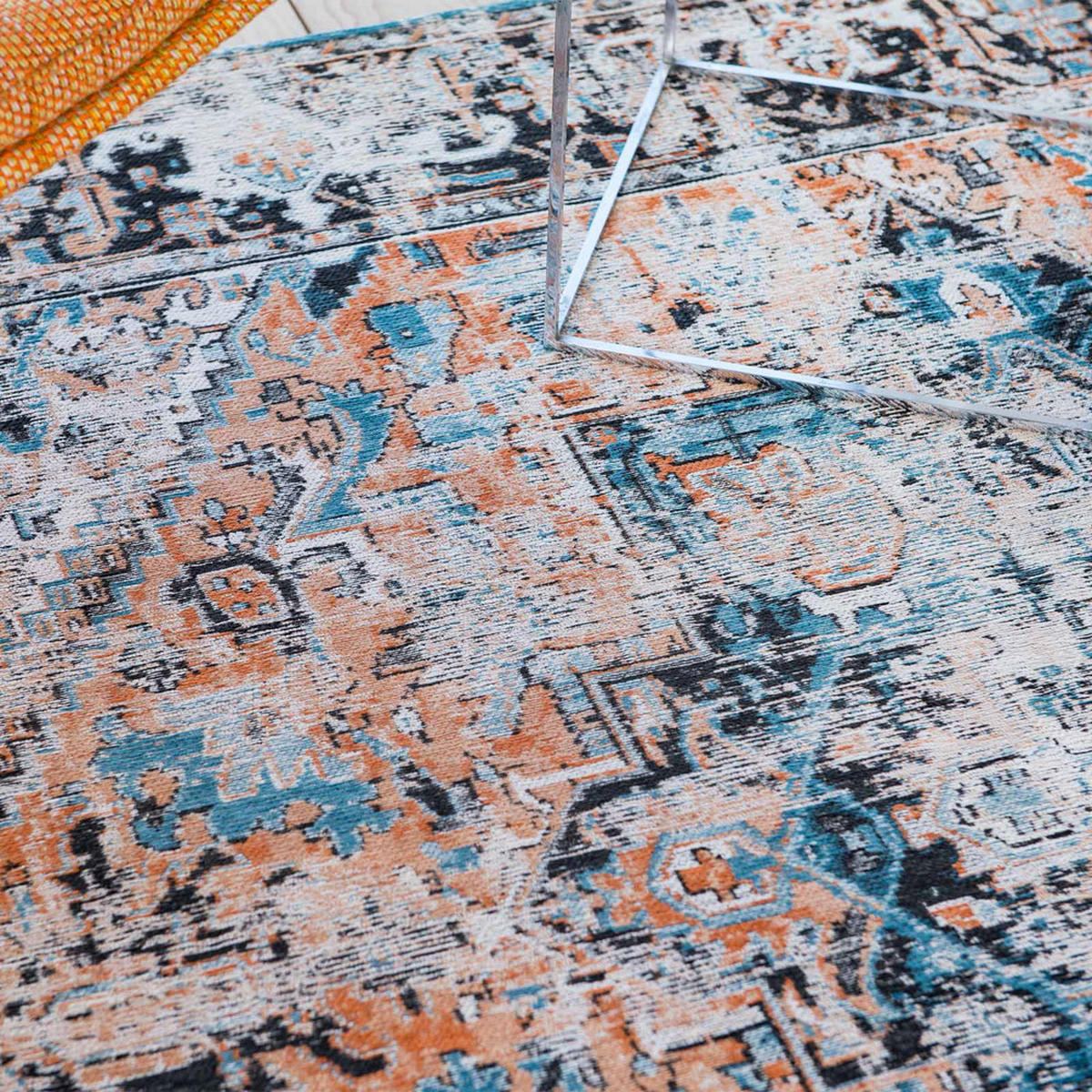 TEPPICH Seray Orange Antiquarian 170/240 cm - Rosa, Textil (170/240cm) - Louis De Poortere