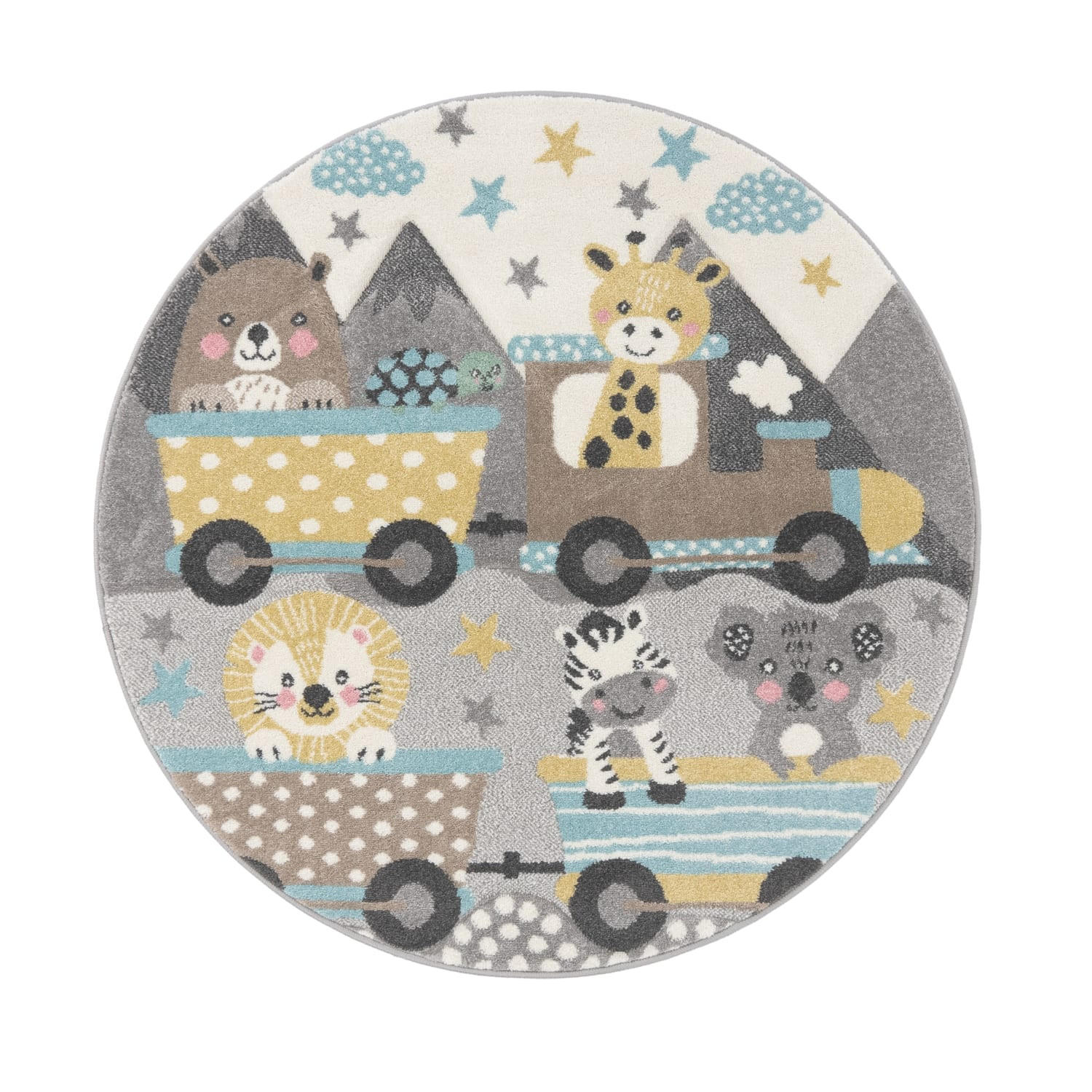 KINDERTEPPICH 120/120 cm Ela 216 - Creme, Kunststoff (120/120cm) - Paco Home