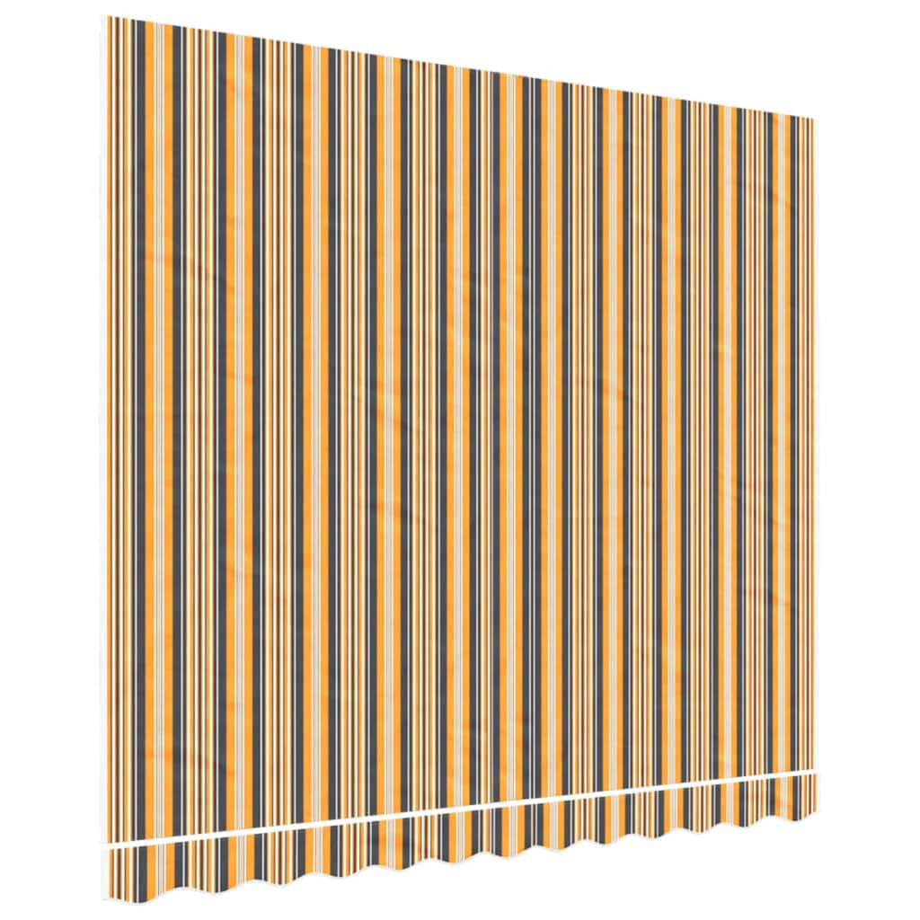 MARKISENBESPANNUNG Mehrfarbig Gestreift 3/2.5 M - Multicolor, Textil (280/245cm) - vidaXL