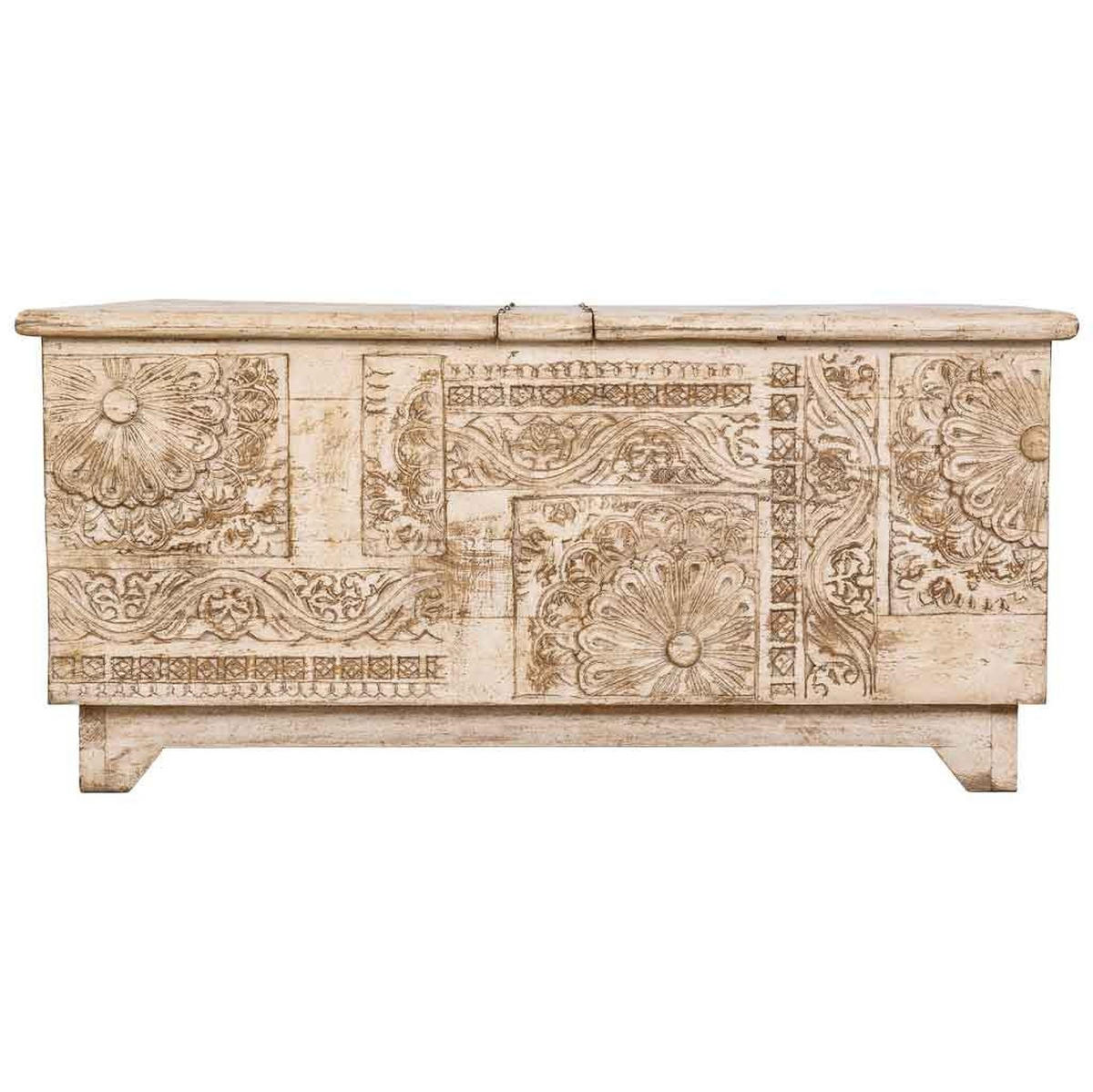 COUCHTISCH aus holz 100x100x47cm - Beige, Holz (100/100/47cm) - Wanderlust