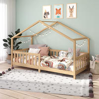 HAUSBETT LISAN 90X200 CM - Naturfarben, Holz (96/138/206cm) - IDIMEX