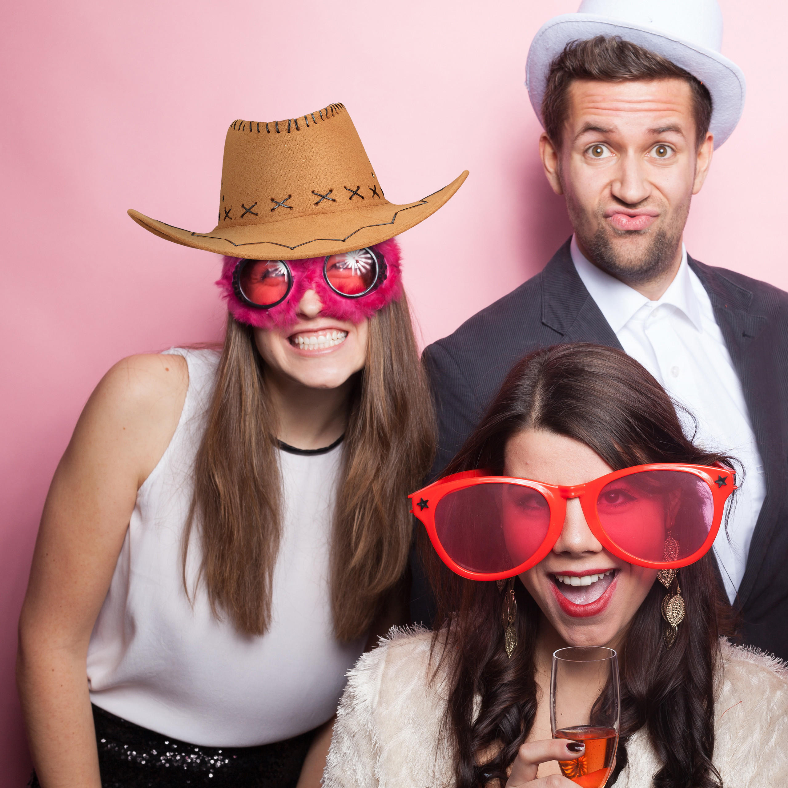 COWBOYHUT - Hellbraun, Textil (35.5/16/39cm) - Relaxdays