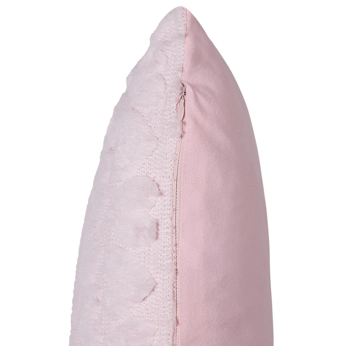 DEKOKISSEN 2er-Set Rosa 45/45 cm Astrantia - Pink, Textil (45/45cm) - Beliani