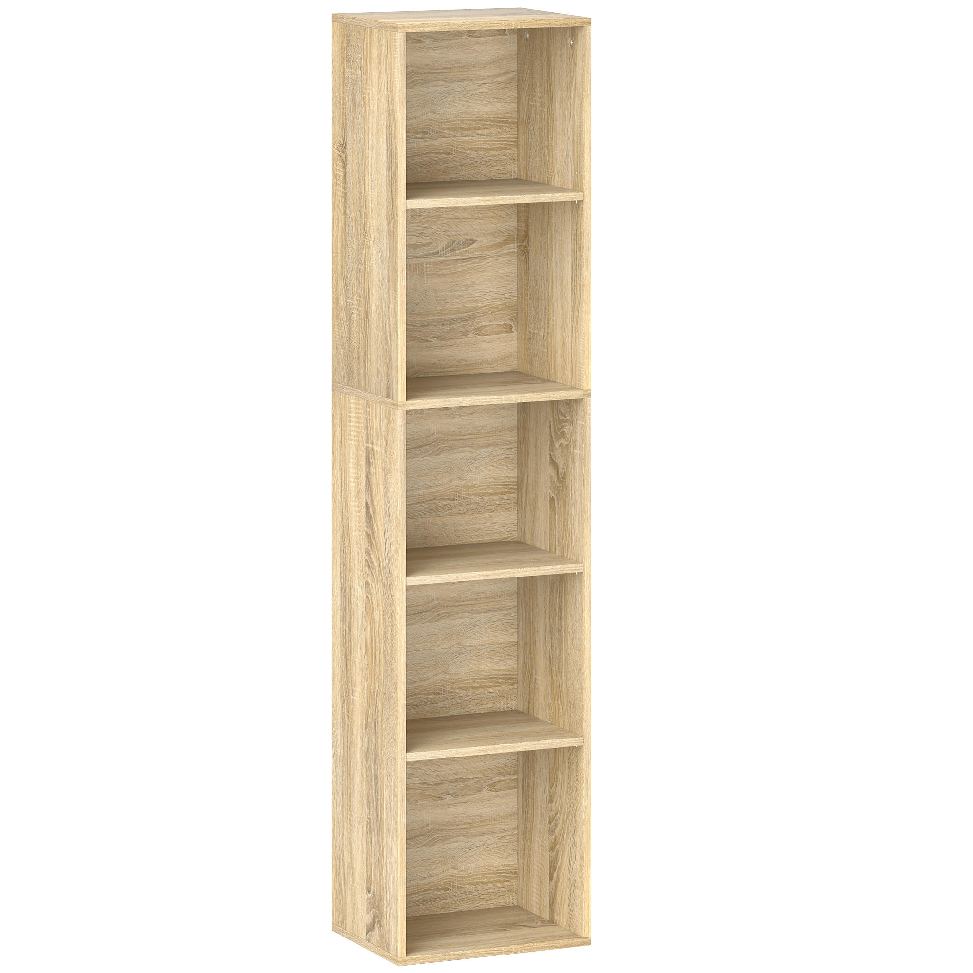 BÜCHERREGAL 30/24/133,5 cm Natur - Naturfarben, Karton (30/133.5/24cm)