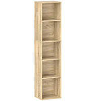 BÜCHERREGAL 30/24/133,5 cm Natur - Naturfarben, Karton (30/133.5/24cm)