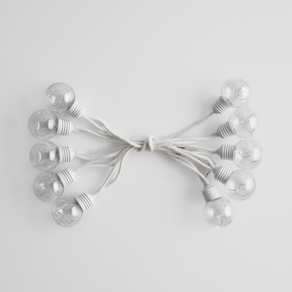 LICHTERKETTE Starsio, LED-Leiste, 255cm, weiß, Dekorative Weihnachtsdeko - Weiß, Kunststoff (255cm) - home&you