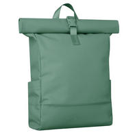 WICKELTASCHE Jayden grün Rucksack, einstellbare Grifflänge, Reißverschluss, Sicherheitsgurt - Grün, Textil (15/45/33cm) - Kikka boo