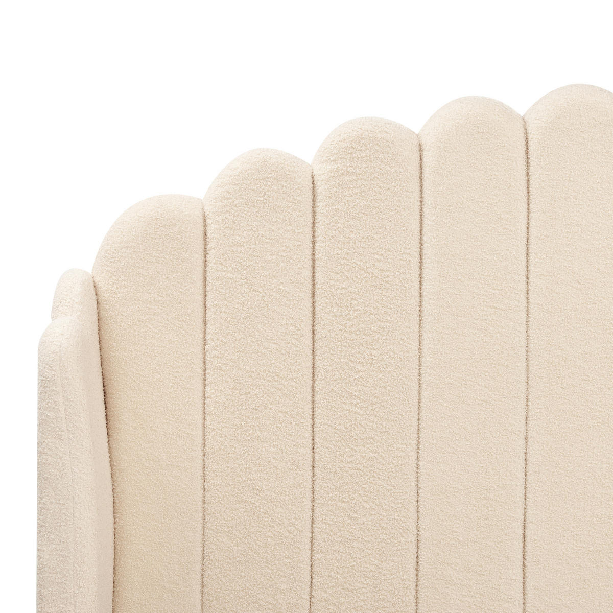 POLSTERBETT mit Lattenrost 140x200 cm Beige Ambillou - Beige, Textil (140/200cm) - Beliani