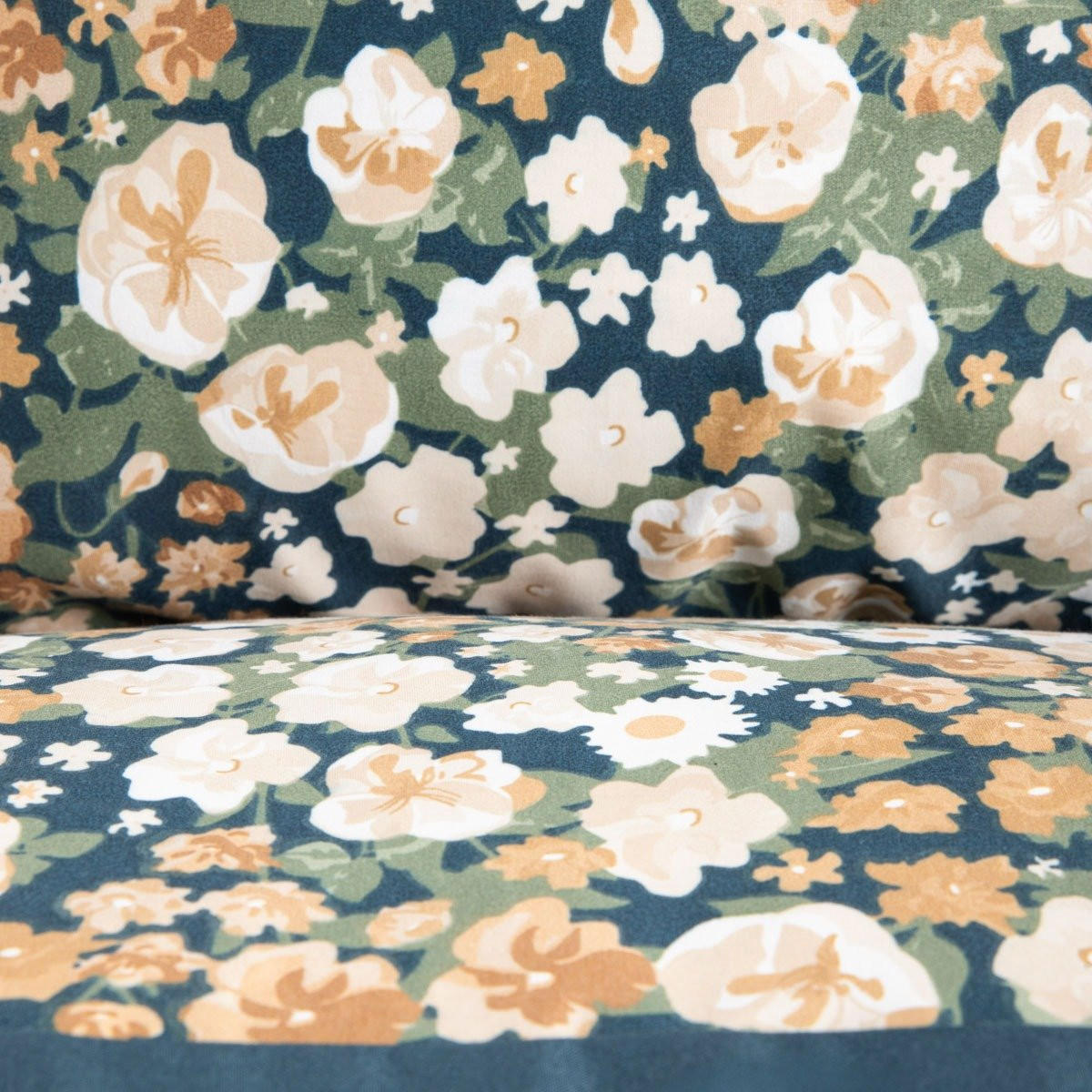 BETTWÄSCHE Allison Mikrofaser 160/200 cm - Grün, Textil (160/200cm) - Homla