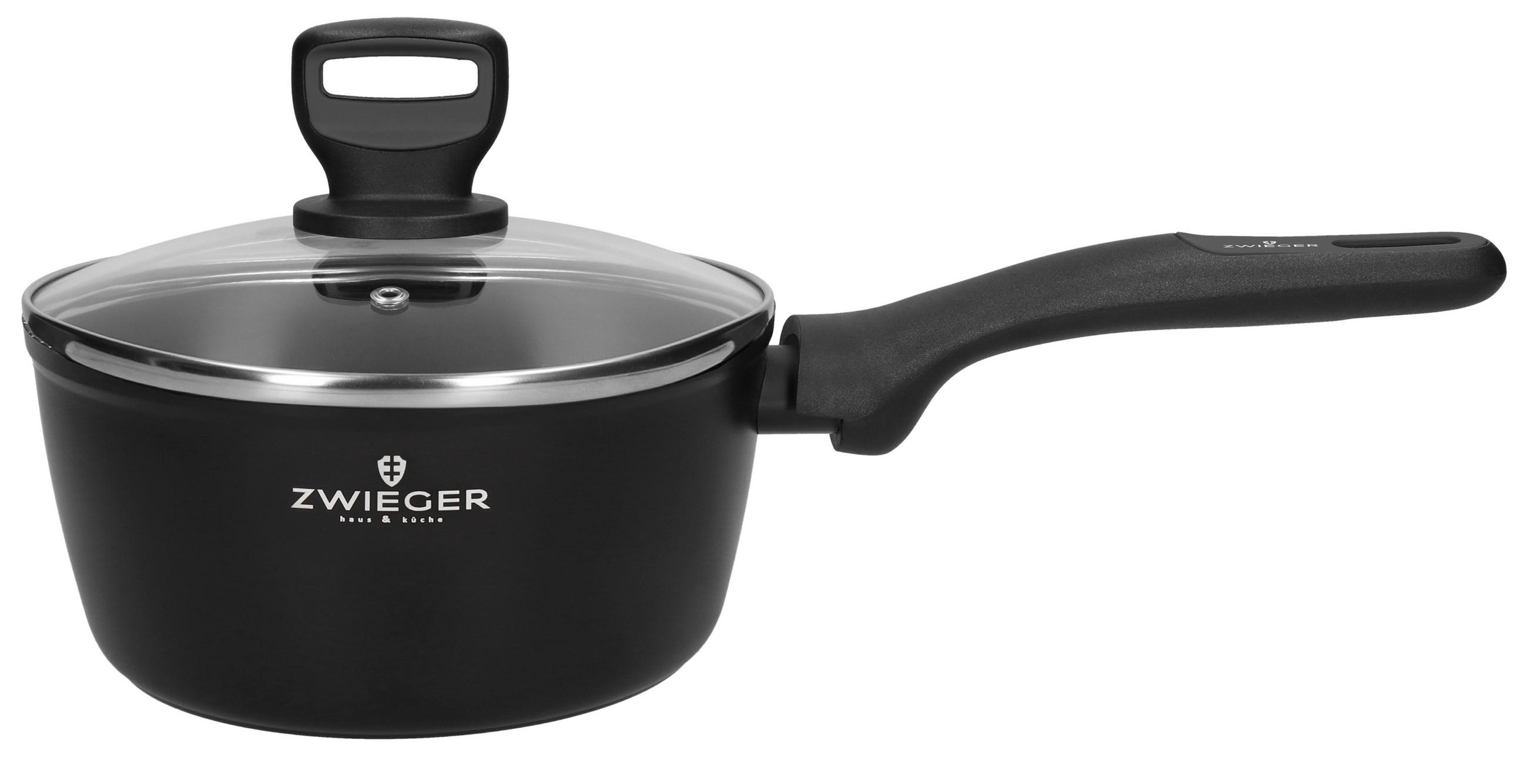 SCHMORPFANNE Stiga Schwarz 33/17/10 cm Metall - Schwarz, Metall (17cm) - Mondex