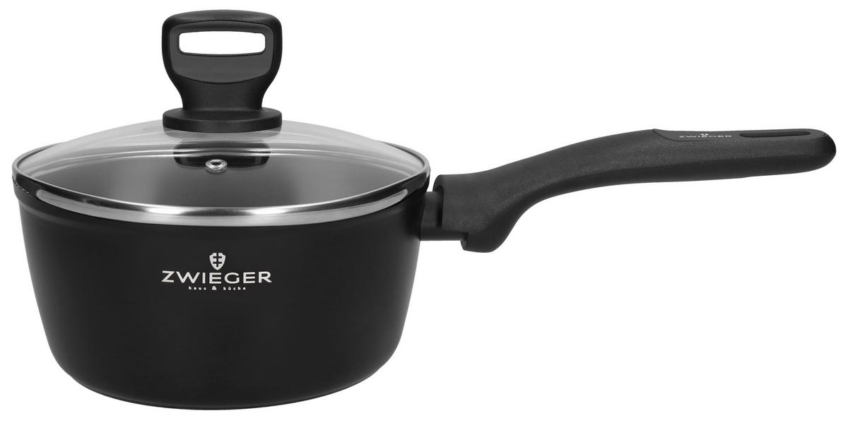 SCHMORPFANNE Stiga Schwarz 33/17/10 cm Metall - Schwarz, Metall (17cm) - Mondex